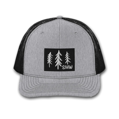 Three Pines Trucker Hat Cap | Seek More Wilderness
