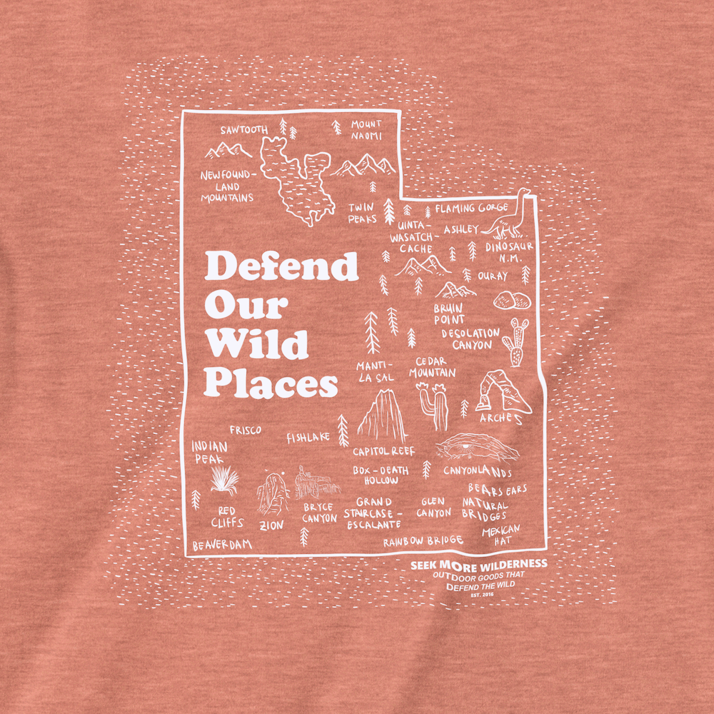 Defend Utah's Wild Places T-shirt