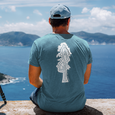 Seek Sequoia T-shirt Back | Seek More Wilderness