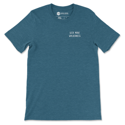 Seek Sequoia T-shirt Front | Seek More Wilderness