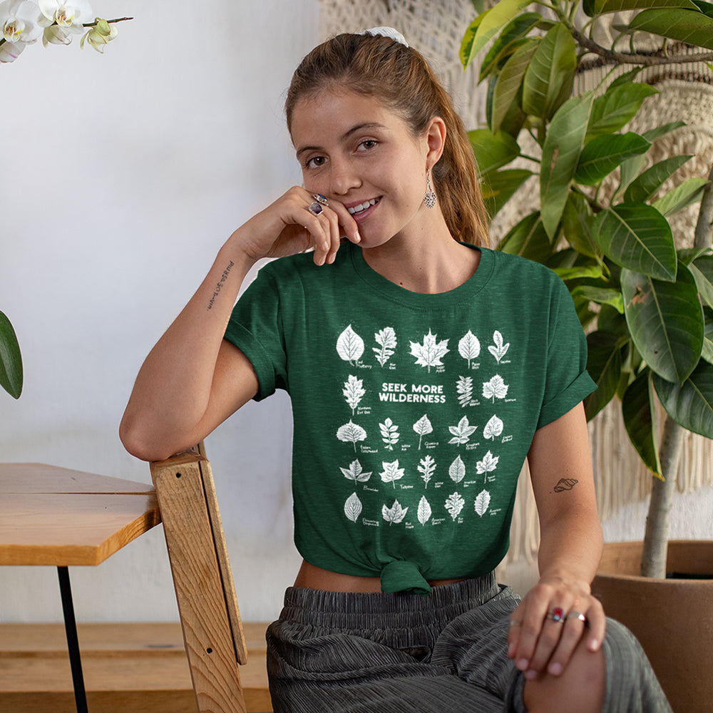 Tree Leaves Shirt | Seek More Wilderness