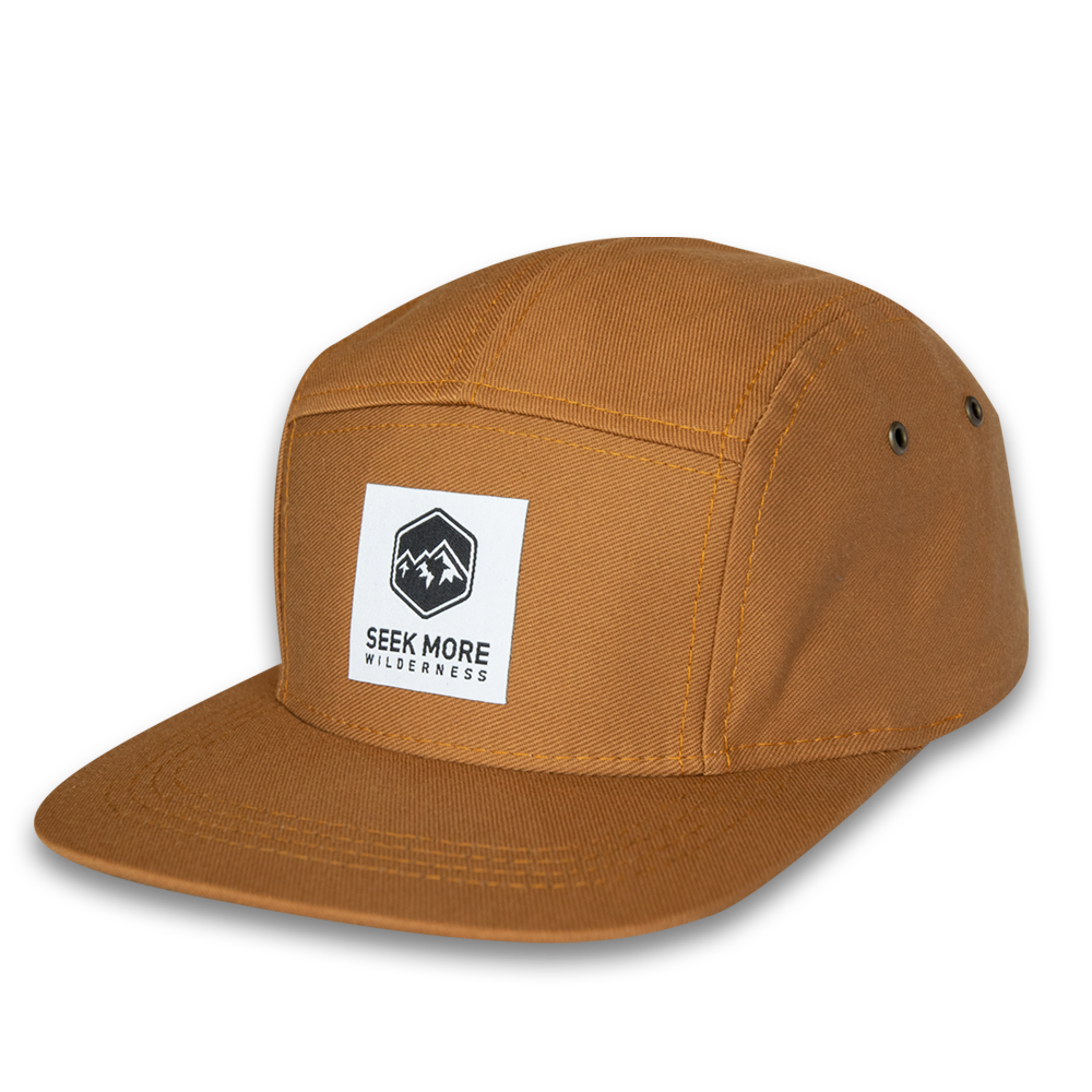 Wild 5 Panel Hat - Khaki | Seek More Wilderness