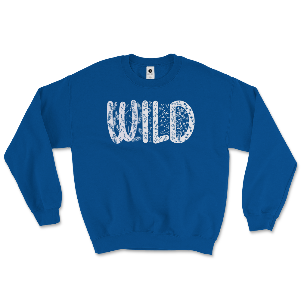 Wild Flora Crewneck Sweatshirt Front | Seek More Wilderness