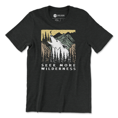 Wolf T-shirt - Seek More Wilderness